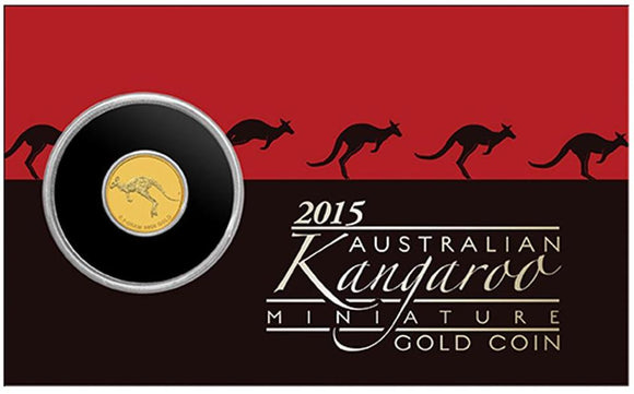 2015 0.5g Mini Roo Gold Coin