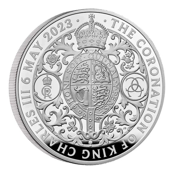 2023 King Charles III 10 Pound Coronation 5oz Silver Proof Coin