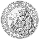 2023 The Healing Power of the Bear 20€ Silver Proof Coin