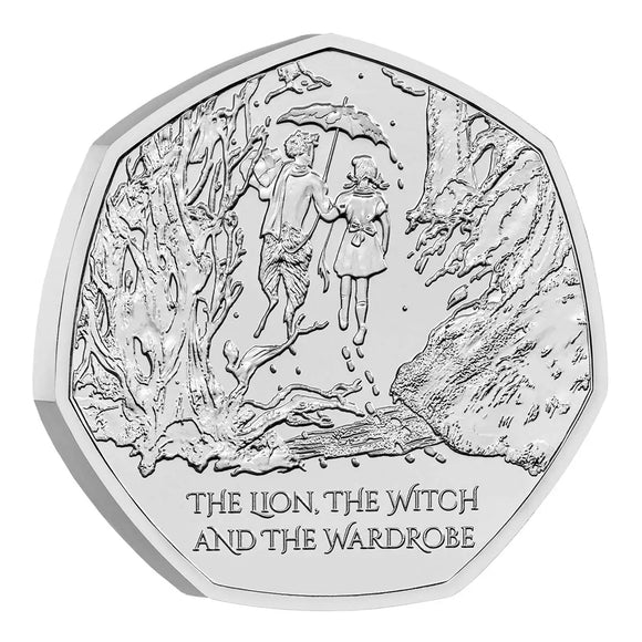 2023 GB The Lion, the Witch and the Wardrobe 50p BU Coin