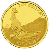 2013 1/10oz Kangaroo Gold Proof Coin