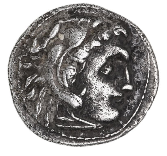 Alexander III ‘the Great’ 319-305BC Silver Drachm gVF
