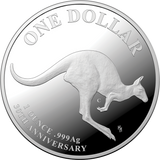 2023 Kangaroo Series 30th Anniversary – Mob of Thirty $1 1 oz ‘C’ Mintmark Fine Silver Proof Coin