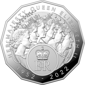 2023 Queen Elizabeth II Commemoration 50c Fine Silver Proof Coin