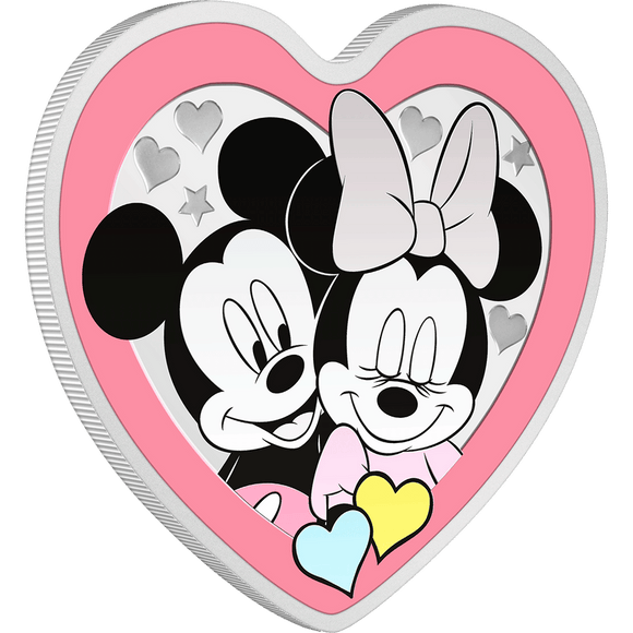 2023 Disney Mickey Mouse Love Always Wins 1oz Silver Coin