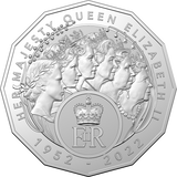 2023 Queen Elizabeth II Commemoration 50c Carded Coin