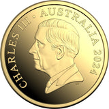 Kangaroo Series 2024 $10 1/10oz Gold Proof Coin 