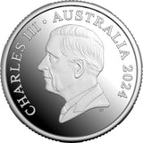 Kangaroo Series 2024 $1 1oz Fine Silver Proof Coin