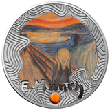 2024 The Scream - 160th anniversary of Edvard Munch's birth 17.50g Silver Coin