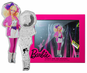 2024 Barbie And The Rockers™ ﻿1oz Pure Silver Coin