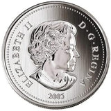 2005 Canada $5 Silver End of WWII Coin