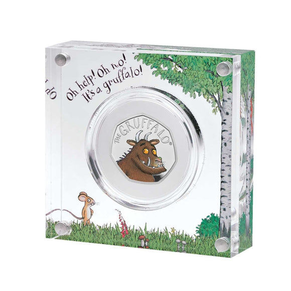2019 The Gruffalo UK 50p Silver Proof Coin