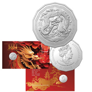 2024 Lunar New Year of the Dragon PNC (RAM) 50c PNC