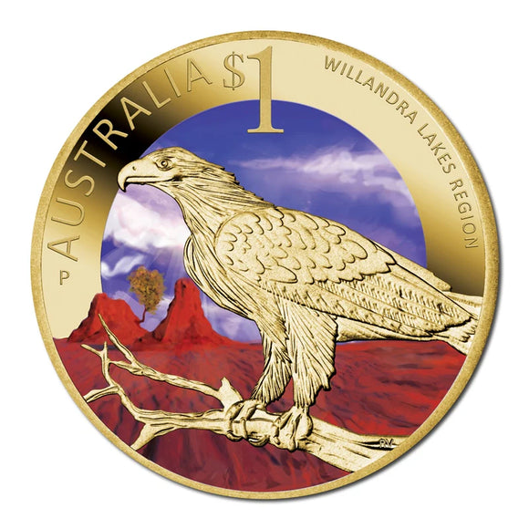 2012 Celebrate Australia - Willandra Lakes Region $1