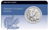 2004 50c Primary Student Design Coin Pack