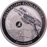 2016 Kookaburra w/ Monkey Privy Mark 1oz Silver Coin