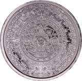 Aztec Calendar 1oz Silver Round