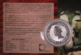 1997 Kookaburra 1oz Silver Coin in Card