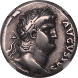 Nero, AD 54-68 Roman Empire AR Silver Denarius Choice Fine