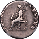 Nero, AD 54-68 Roman Empire AR Silver Denarius Choice Fine