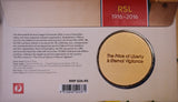 2016 RSL Serving Still Medallion Cover