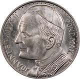 Italy Pope John Paul II Roma Citta Del Vaticano Medal