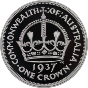 1998 1937 Silver Crown Coin