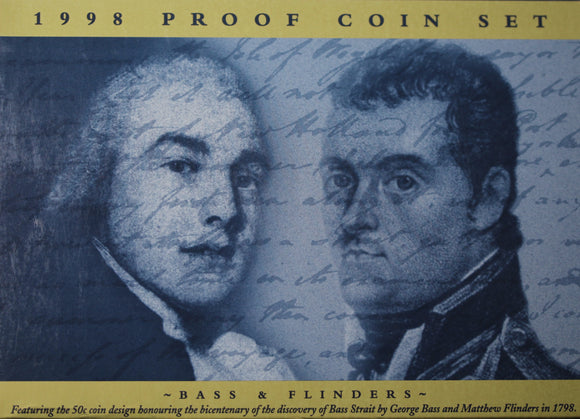 1998 Proof Set Bass and Flinders