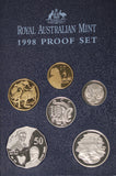 1998 Proof Set Bass and Flinders