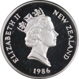 New Zealand 1986 Kakapo $1 Silver Proof Coin