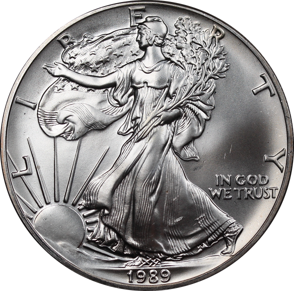 USA 1989 1oz Silver Eagle Coin