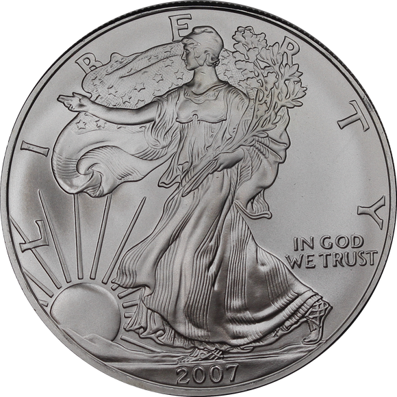 USA 2007 1oz Silver Eagle Coin