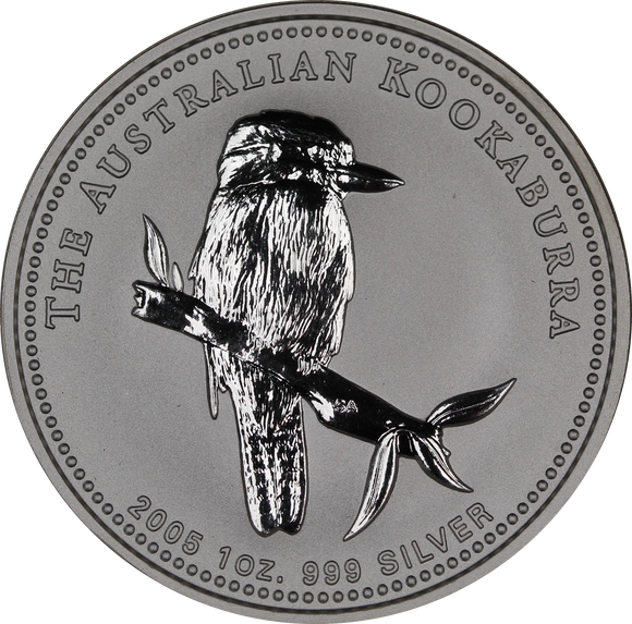 2005 1oz Silver Kookaburra Coin