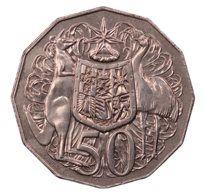 1999 Coat of Arms 50c Coin