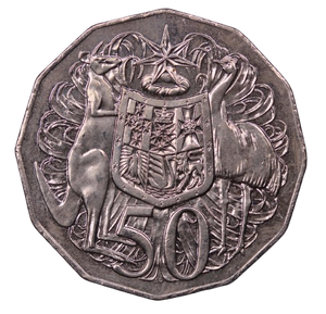 2004 Coat of Arms 50c Coin