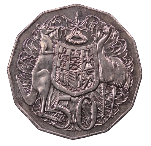 2004 Coat of Arms 50c Coin