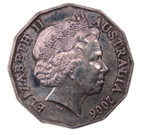 2006 Royal Visit 50c Coin