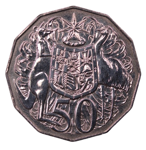 2011 Coat of Arms 50c Coin