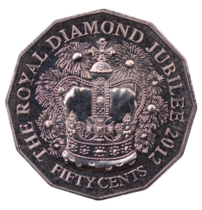 2012 Jubilee 50c Coin