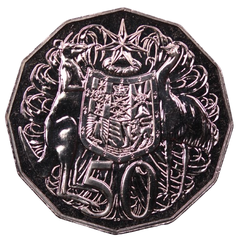 2013 Coat of Arms 50c Coin