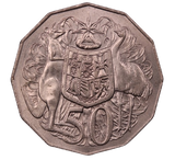 1976 Coat of Arms 50c Coin