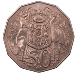 1979 Coat of Arms 50c Coin