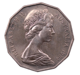 1984 Coat of Arms 50c Coin