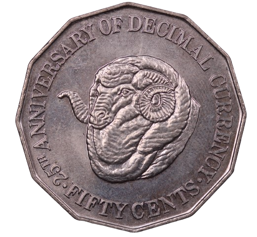 1991 Decimal Currency Anniversary 50c Coin