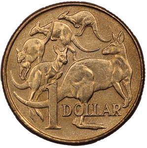 2005 Mob of Roos $1 Coin