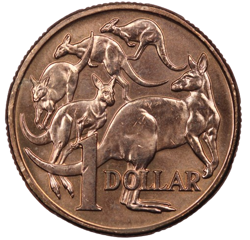 1998 Mob of Roos $1 Coin