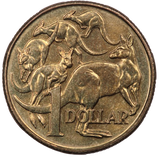 1995 Mob of Roos $1 Coin