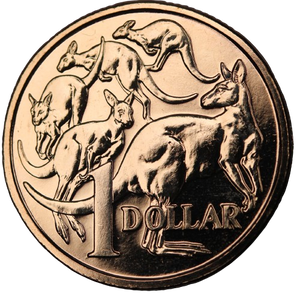 2015 Mob of Roos $1 Coin