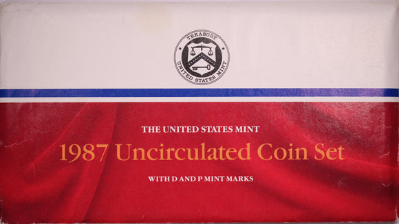 USA 1987 Uncirculated Coin Set