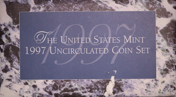 USA 1997 Uncirculated Coin Set